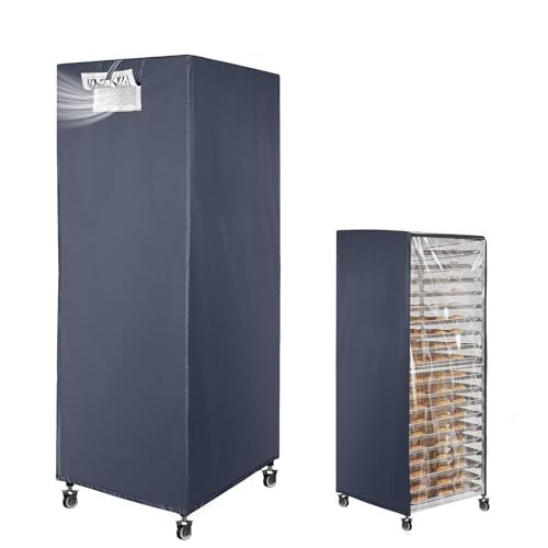 Bakery Rack Cover With Zipper 20tier Sheet Pan Rack/Bun Pan Rack Cover