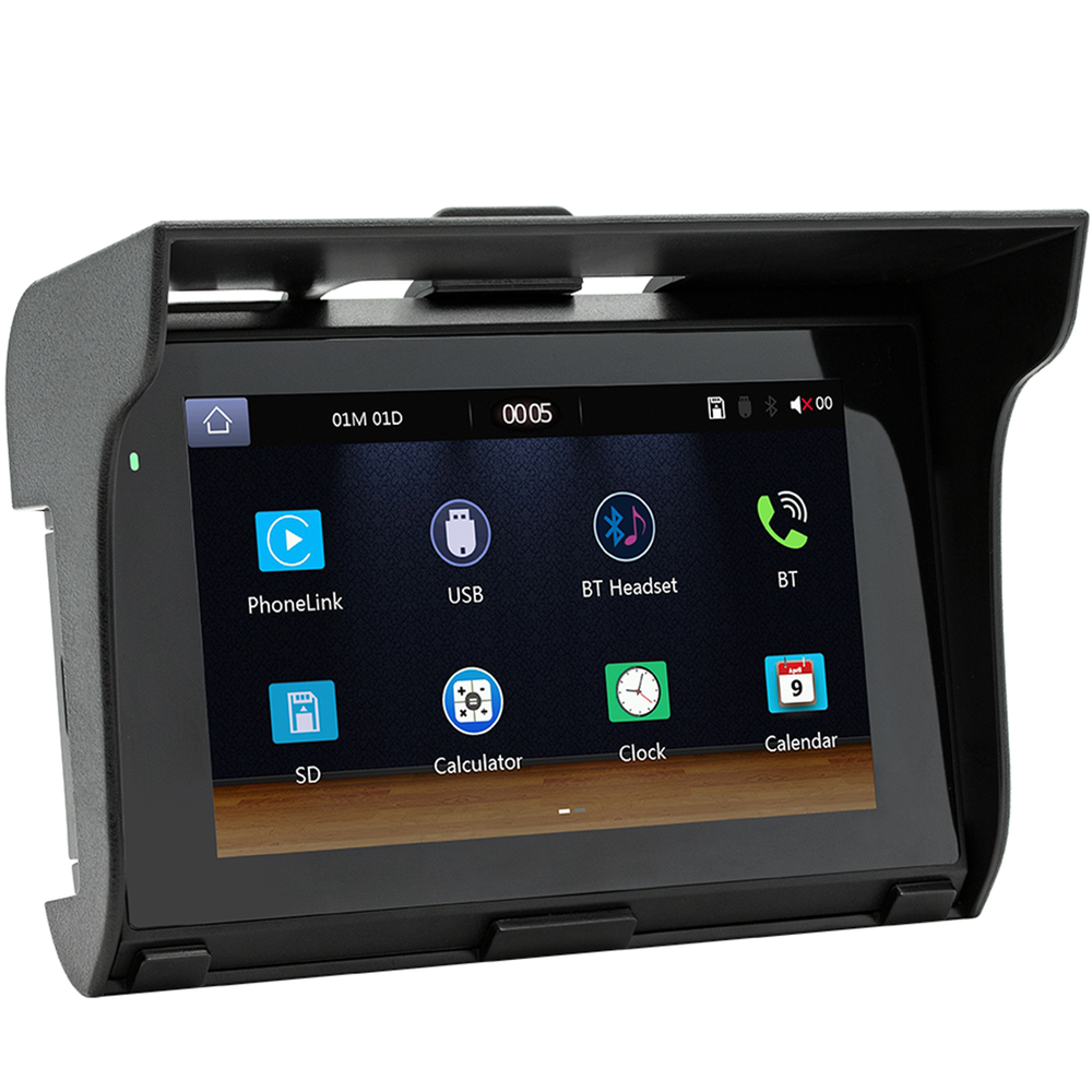 5in GPS Navigation MP5 Video Player Portable Motorcycle Wireless Android Carplay