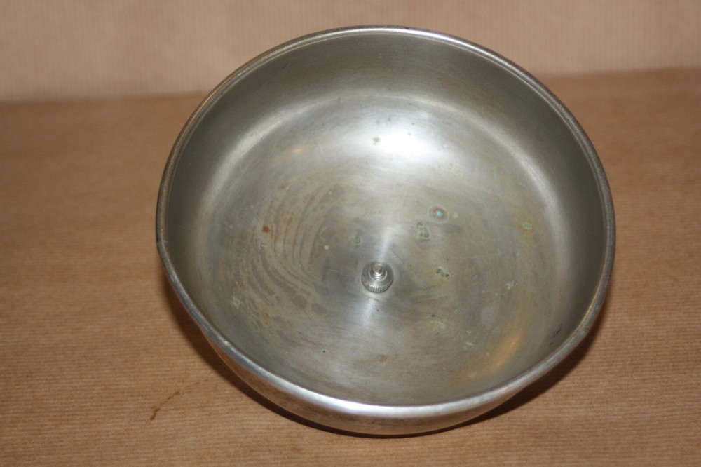 EPNS Container With Lid - Height 11 cm, Diameter - 16 cm - Vintage Collectable