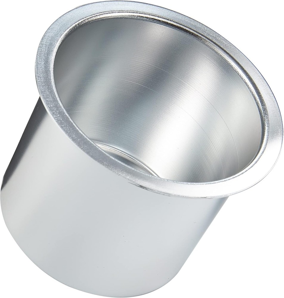 Vivid Silver Poker Table Cup Holder - Durable Design for Ultimate Convenience