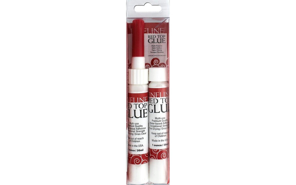Red Top Glue 1oz ea 2pc