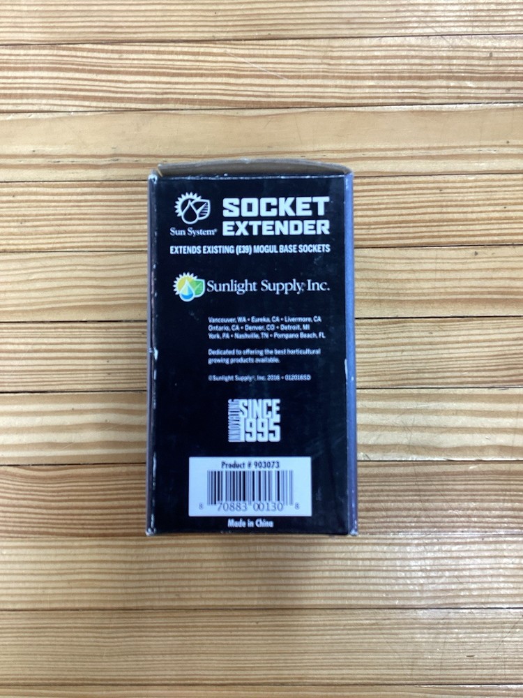 Sun System Mogul Socket Extender for grow light fixtures E39 Mogul Type Sockets