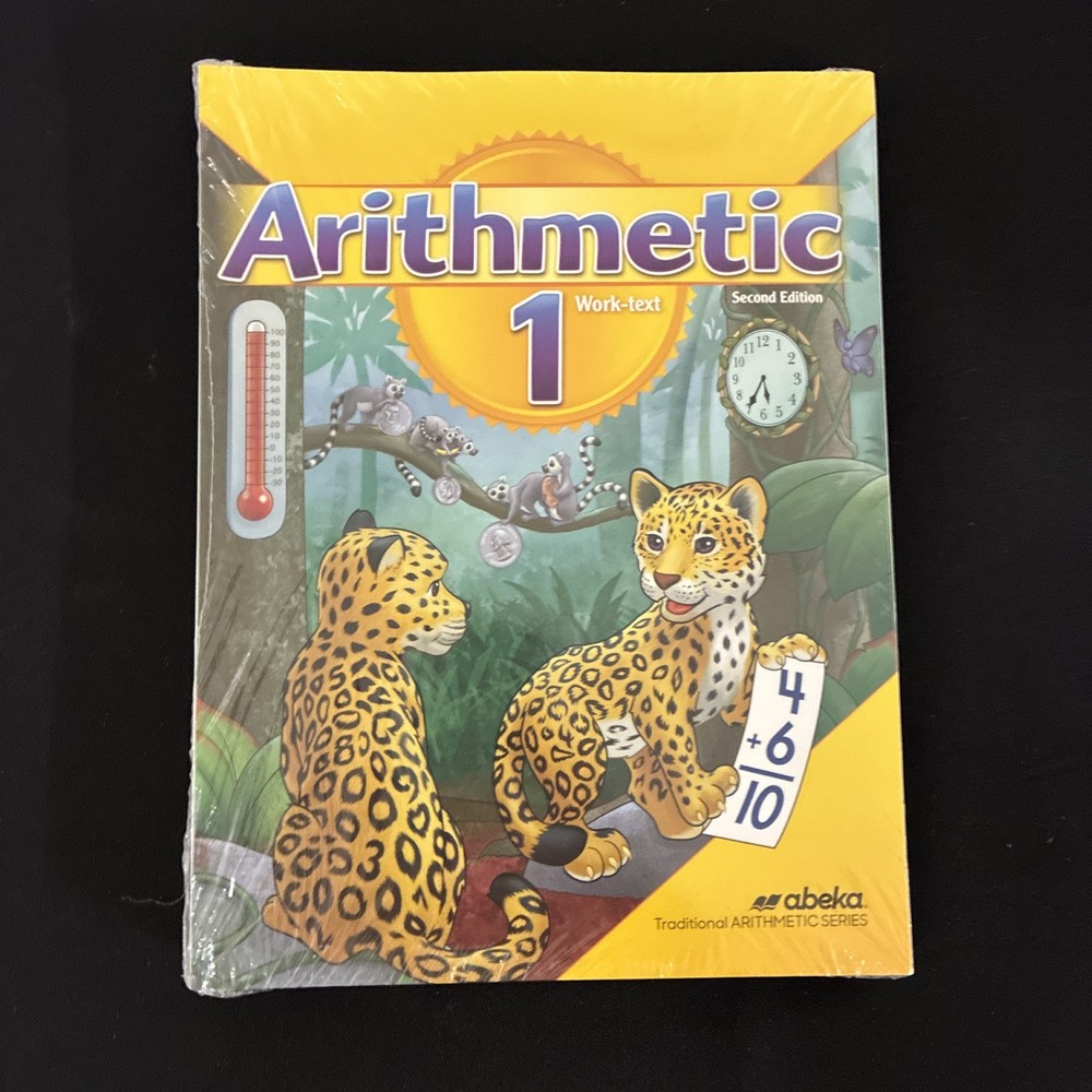 A Beka Arithmetic 1 Student Set - Unbound Student Worktext & Tests Speed Drills