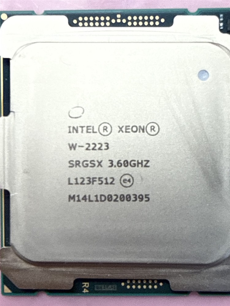 INTEL SRGSX XEON W-2223 4-CORE LGA2066 3.6GHz SERVER/WORKSTATION CPU PROCESSOR