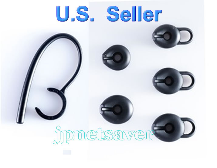 1 Set (6pcs) Blueant Endure T2 Headset Replacement 5-Earbuds/eartips 1-earhooks