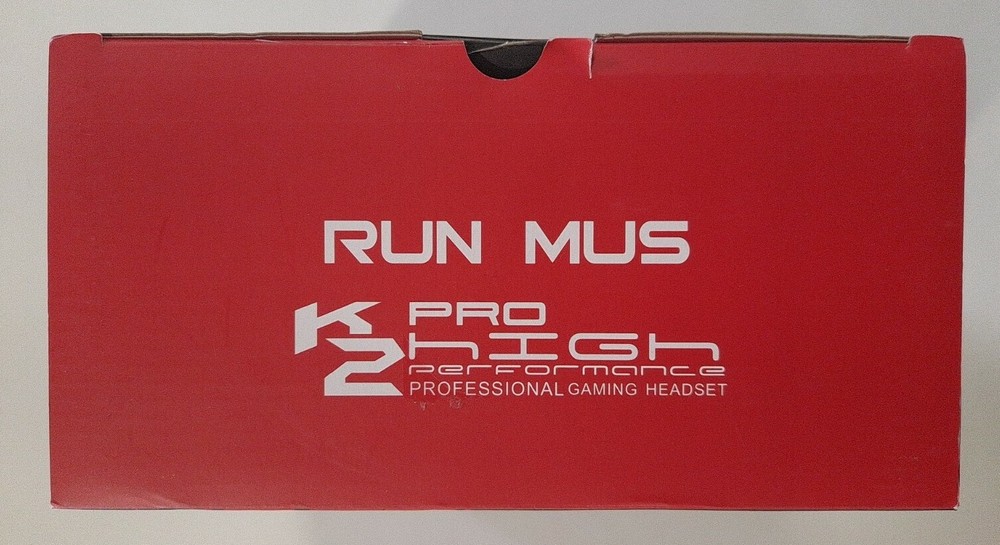 RUNMUS K2 Red Headset for Multiple Platform Gaming Headset