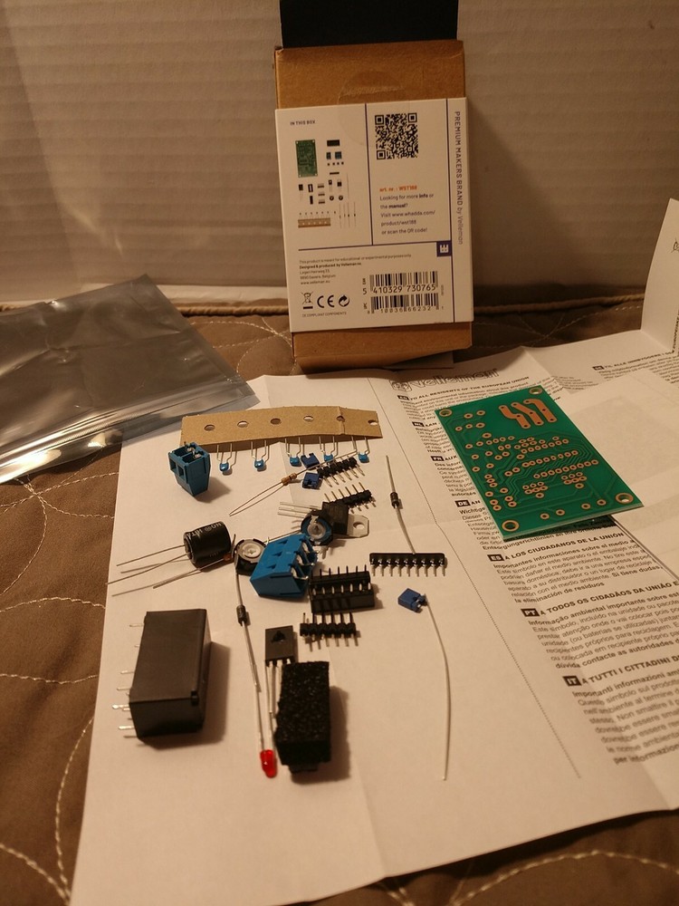 Whadda WST188 - 1S - 60H Pulse-Pause Timer Soldering Kit
