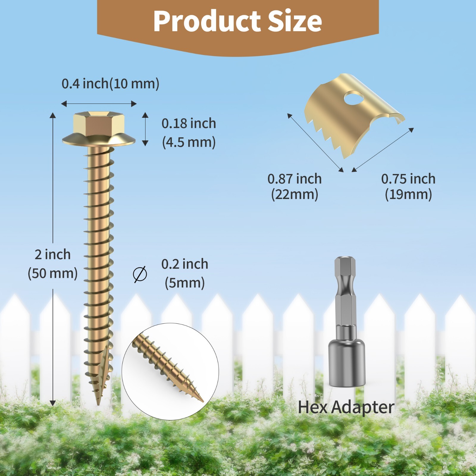 Fence Staples, Fence Nails for Wire Fence and Softwoods, Reusable Fence Fastener