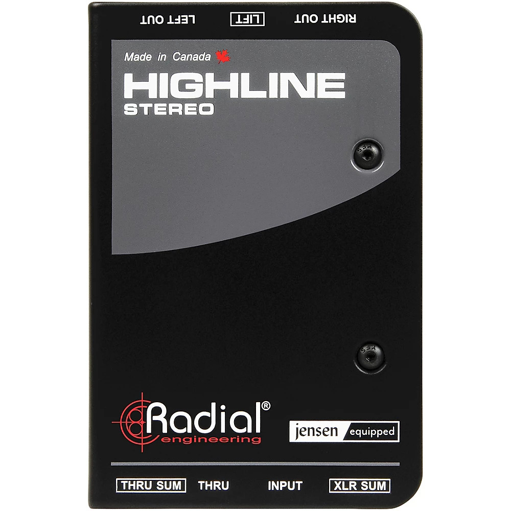 Radial Engineering Highline Stereo Passive Line Isolator