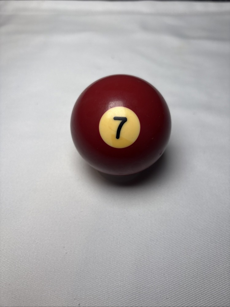 Vintage Bakelite Solid #7 Ball Billiard Pool Replacement 2 1/4" Standard