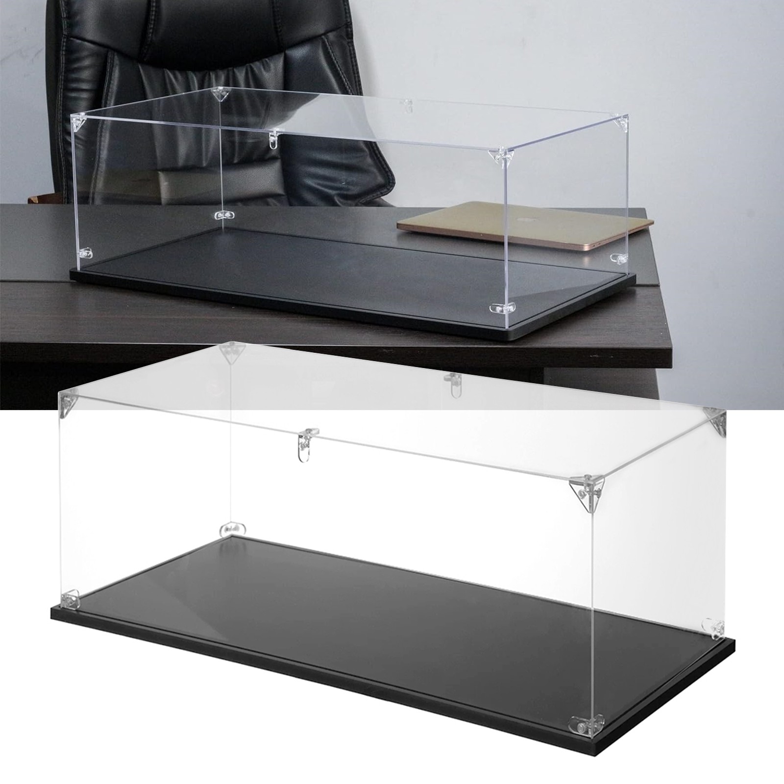 Acrylic Display Case Clear Storage Boxes For 1:14 Scale Diecast Car Models Toys