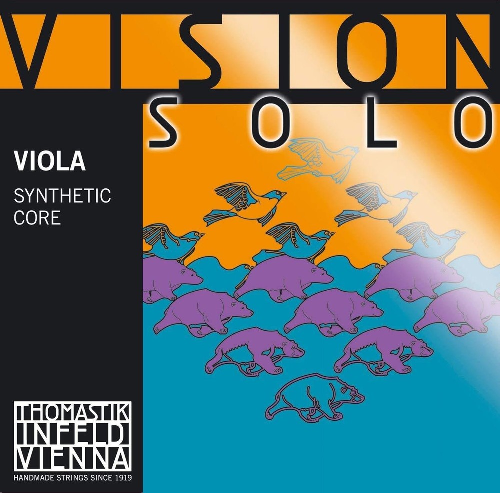 Thomastik Infeld Vision Solo Viola String Set - Full Size - Medium Gauge