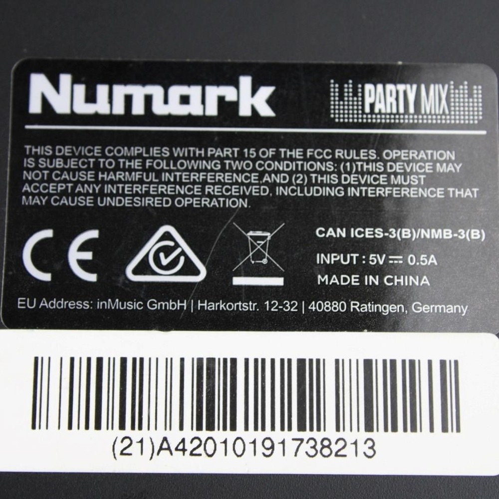 Numark Partymix - DJ Controller
