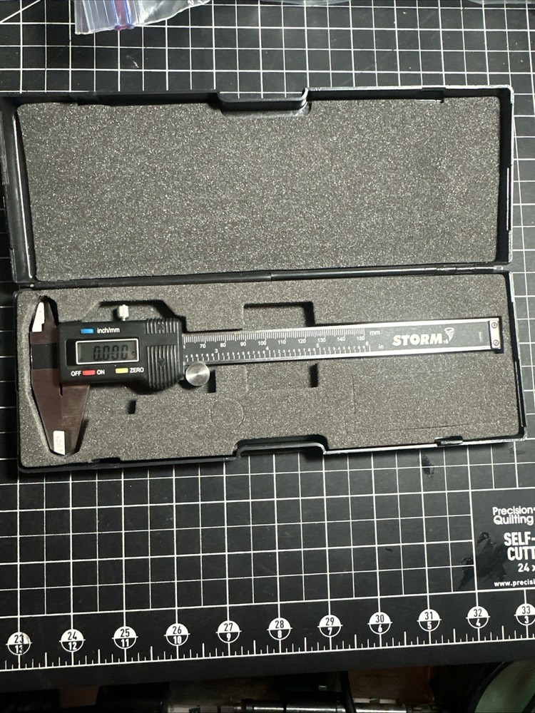 Storm Electric Digital Caliper For Precision Hand load