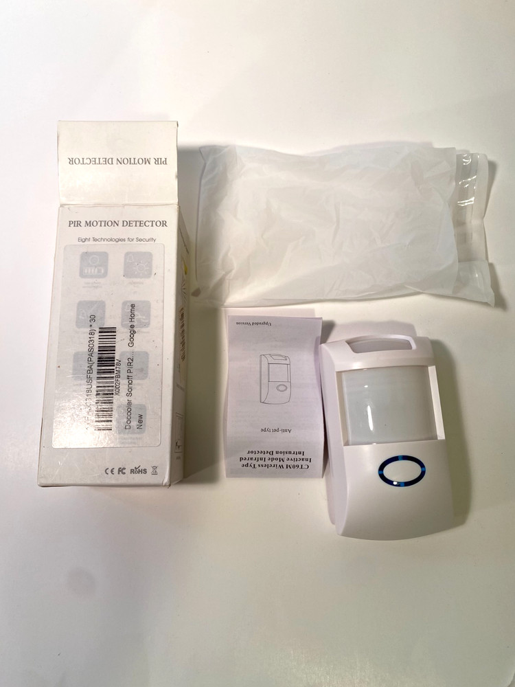 NEW Sonofff PIR2 Wireless Motion Sensor Detector & Pet Immune Wireless Sensor
