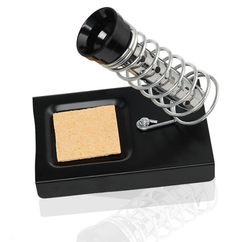 Metal Constructed Soldering Station Stand Non Slip Rubberized Base Efficient For