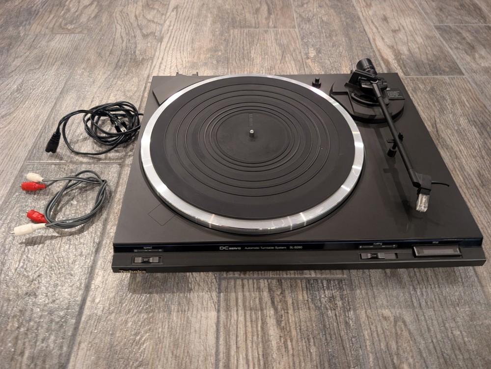 TECHNICS SL-B280 Automatic Turntable System Tested Sounds Amazing - Vintage