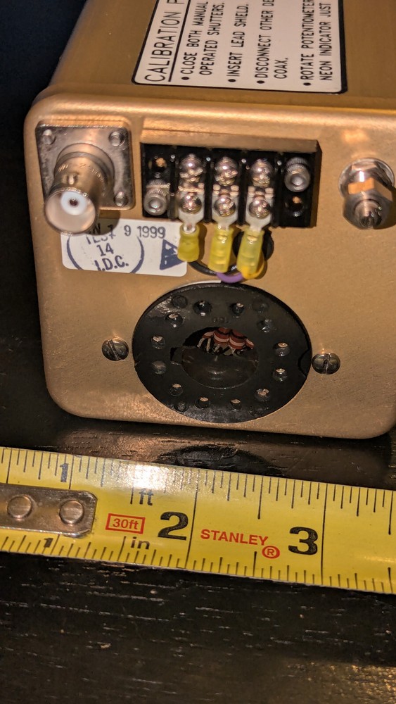 (1) Eberline 15V Gamma Detector 07828