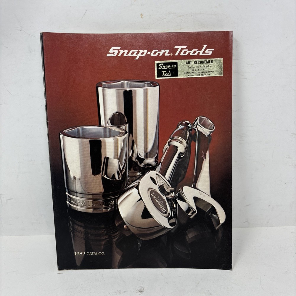 Vintage Snap-On Tools Catalog 1982