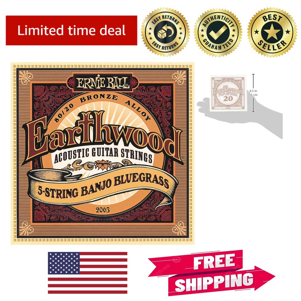 5-String Banjo Strings | 80/20 Bronze with Element Shield Protection