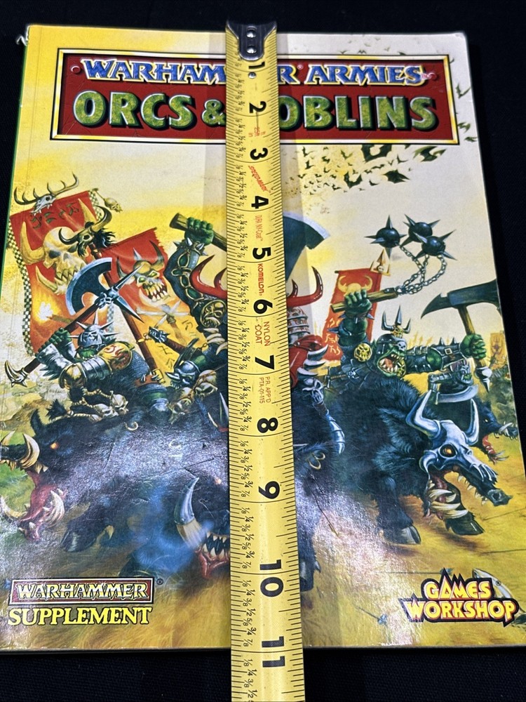 Warhammer Armies Orcs & Goblins Games Workshop Supplement 1996