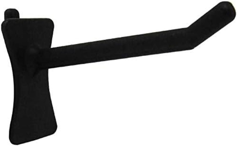 Adjustable Easy Install Pegboard Hooks - 24 Pack, Black