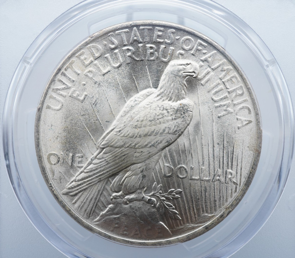 1923 P Peace Silver Dollar $1 PCGS MS65 - U1132