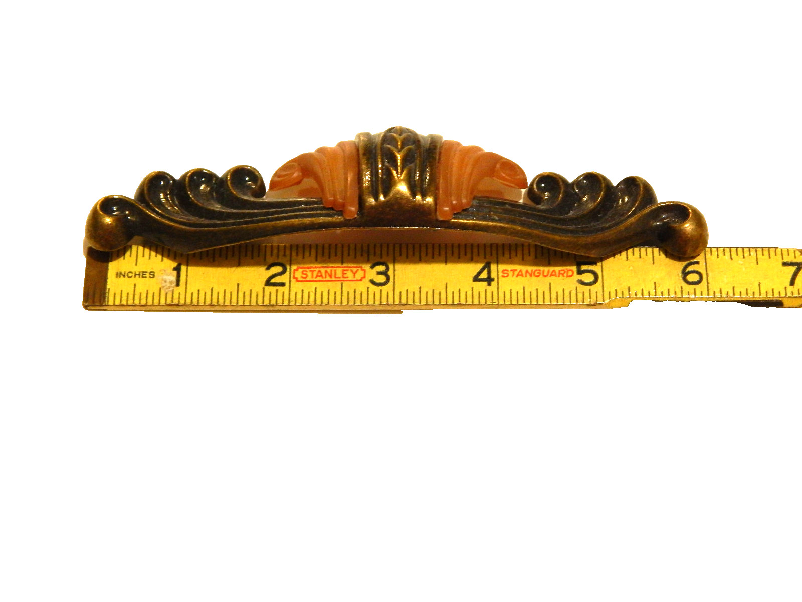Art Deco Water Fall Dresser Chest Vanity Drawer Pull
