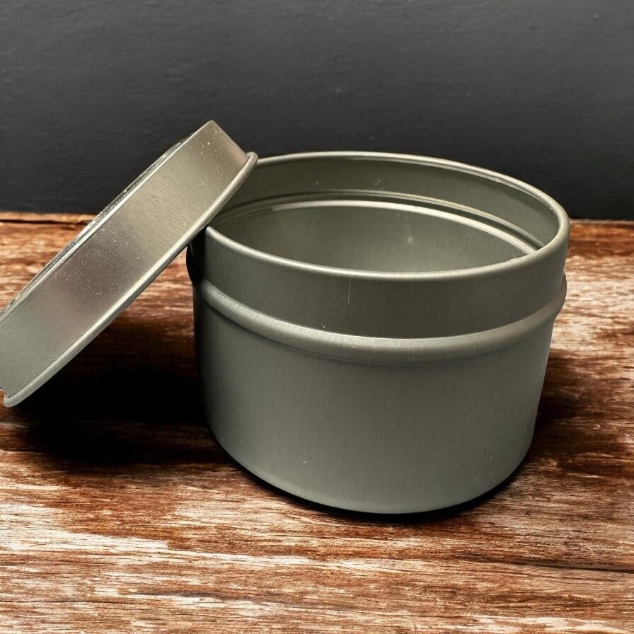 metal wax container