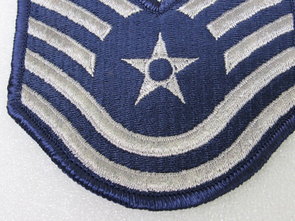 US Air Force Enlisted Rank Technical Sergeant E-6 Class A Shoulder Patch Set