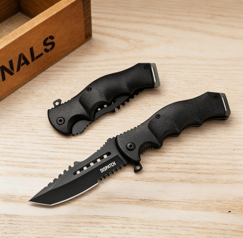 8" SPRING OPEN ASSISTED TACTICAL FOLDING POCKET KNIFE EDC Blade Tactical Tool