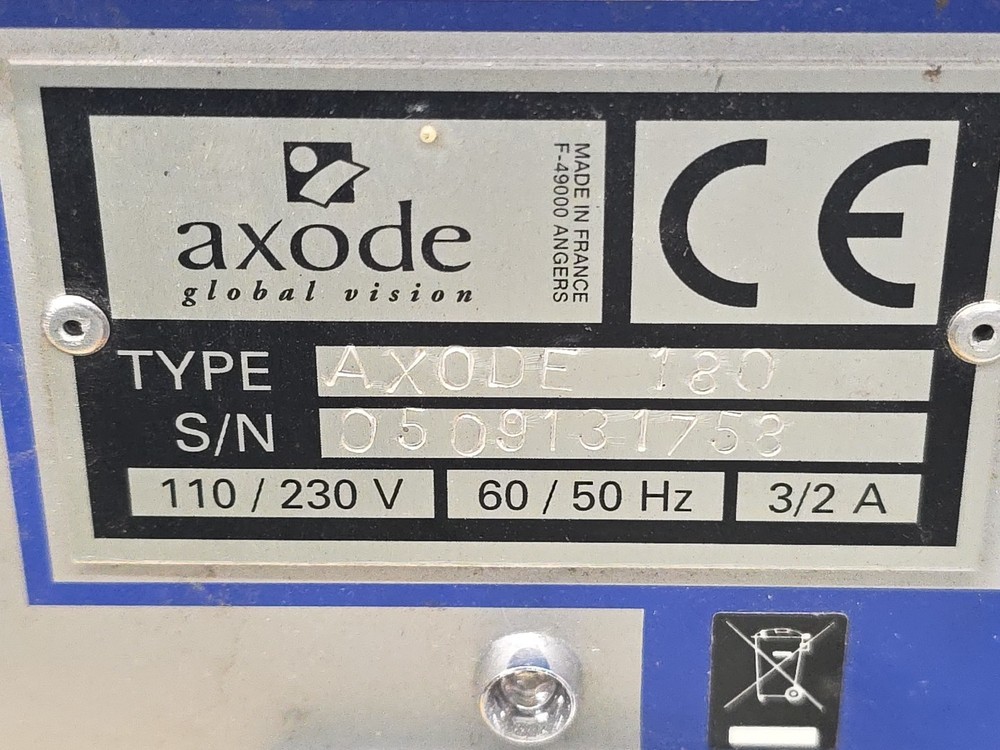Axode 180 Image Processing System for Automation 110/230V USED IN EXCELLENT CON
