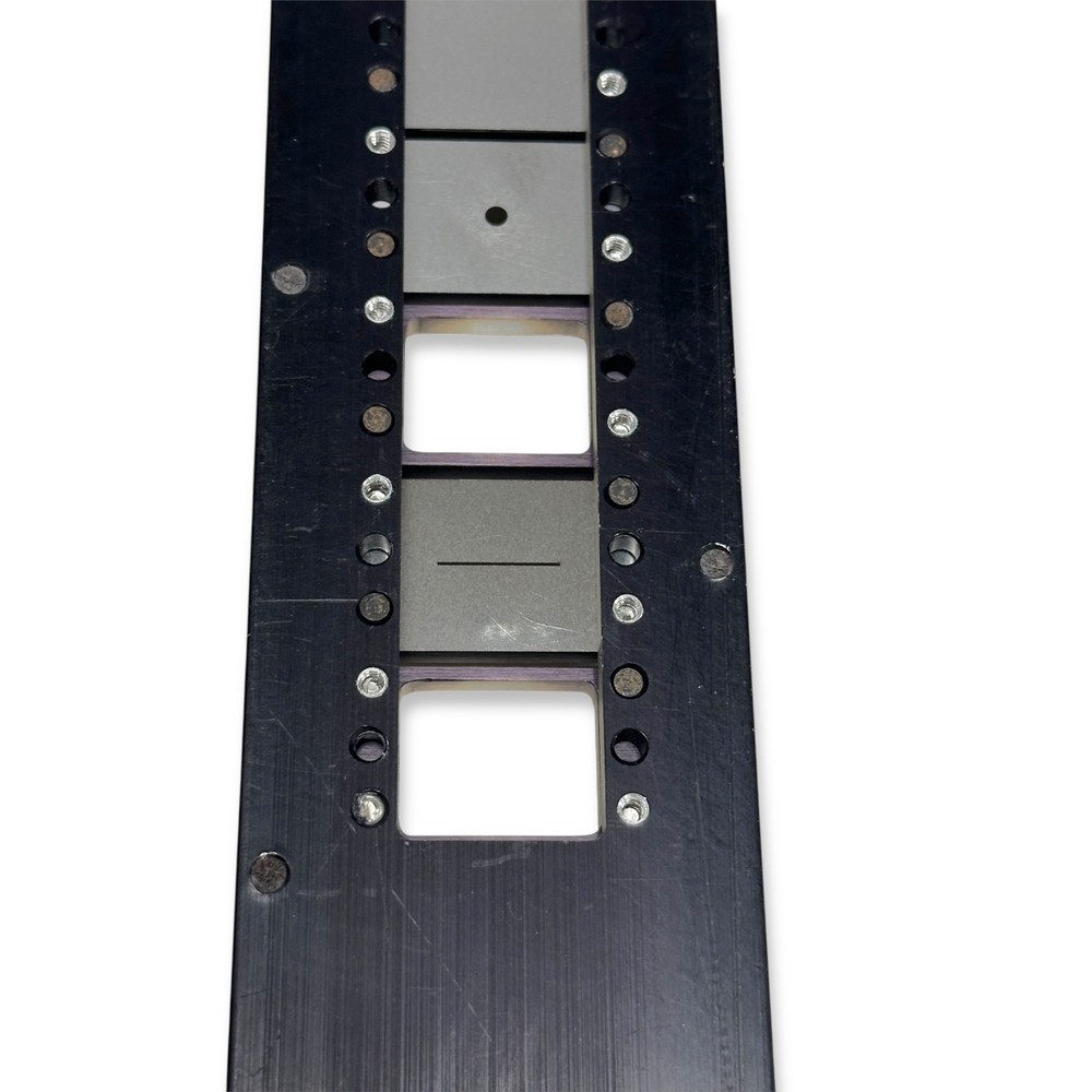 Industrial Multi-Aperture Slider Plate Target Carrier Optical Microscope Part