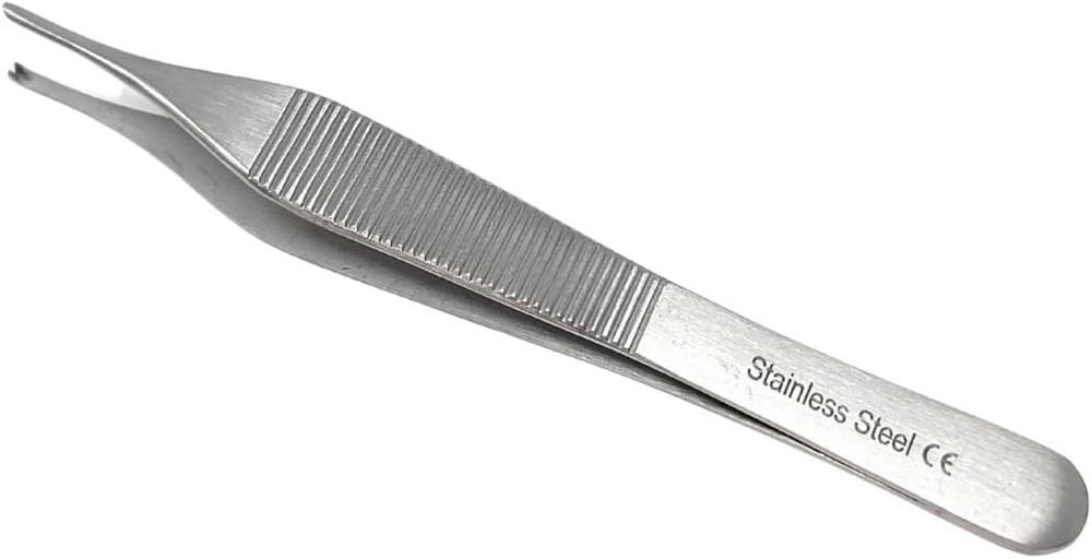 Adson Forceps 1×2 Rat‑Tooth Tissue Forceps, Adson‑Brown & Adson Dressing Forceps