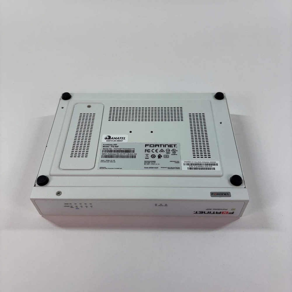 Fortinet FortiGate FortiWiFi 40F Firewall FG-40F