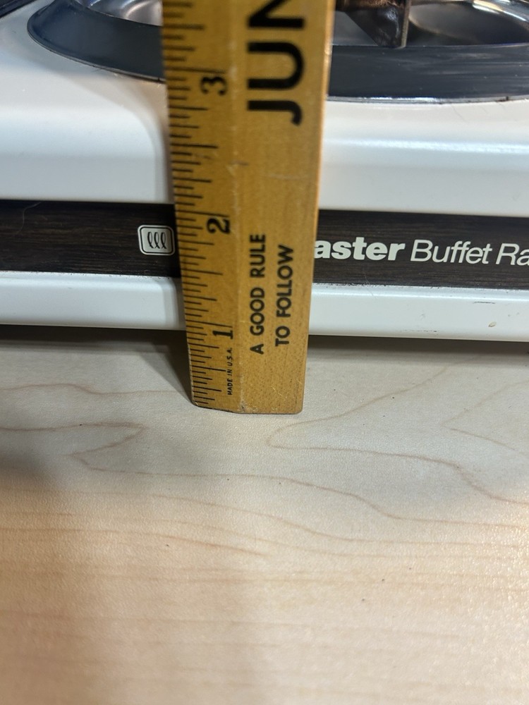 Vintage Toastmaster Buffet Range - Model 6406 B