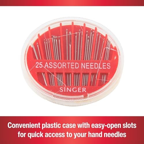 00276 Assorted Hand Needles in Compact, 25-Count,Assorted 25/Pkg 1-Pack