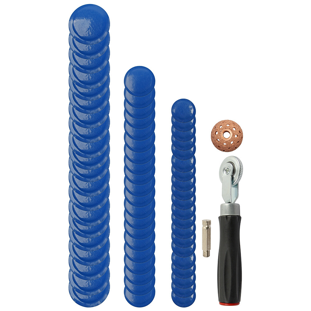 62X Heavy Duty Tire Repair Kit DIY Punctures Flat for Car Motorcycle Plug Patch