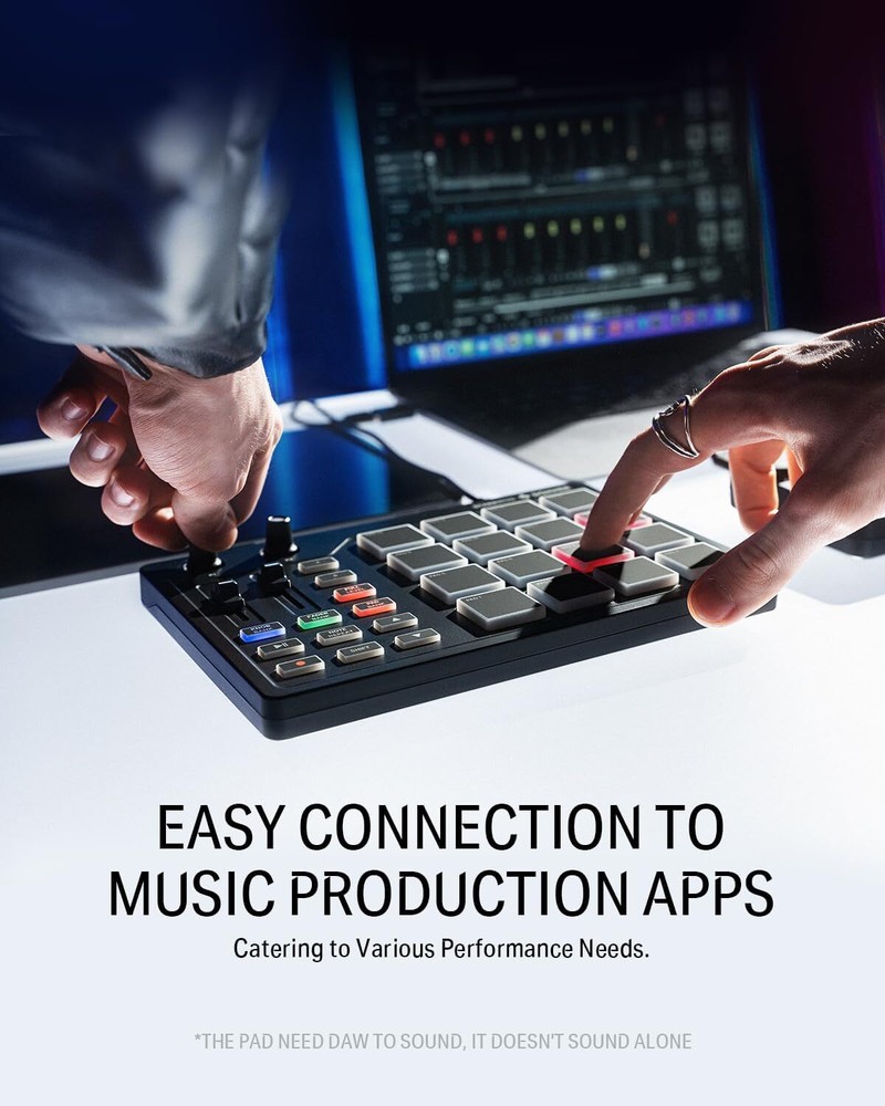 Donner MIDI Pad Beat Maker Machine Professional With Software | STARRYPAD