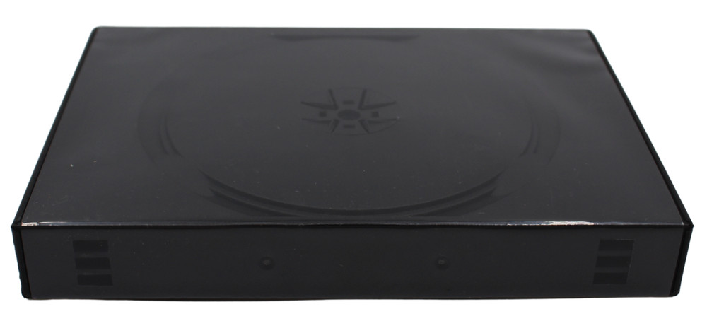 10 Pack Standard Black DVD 8 Disc 27mm Premium Replacement Cases