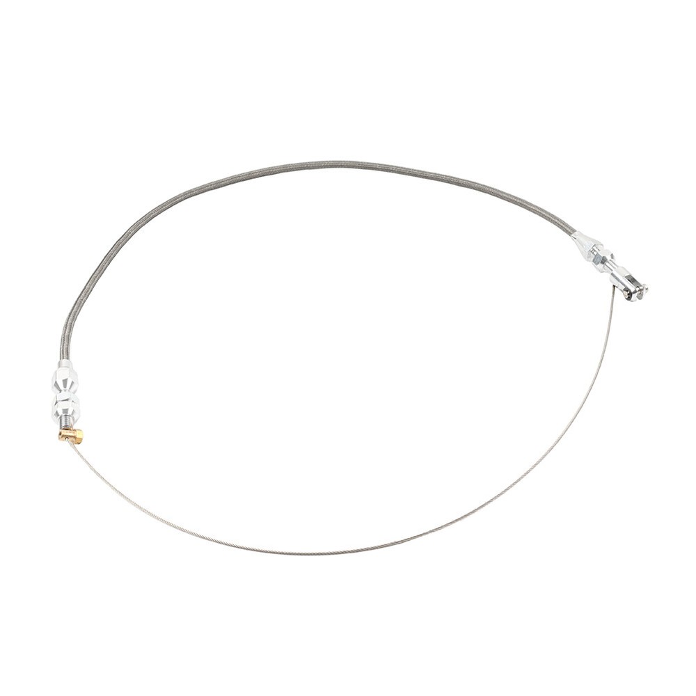 48'' Conversion Braided Throttle Cable Kit For Chevy LS1 Engine 4.8L 5.3L 5.7L