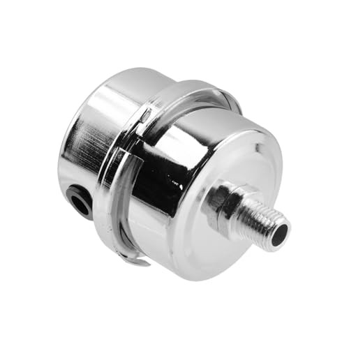Air Compressor Filter Thread Air Compressor Intake Filter Sound 1/4" Silver
