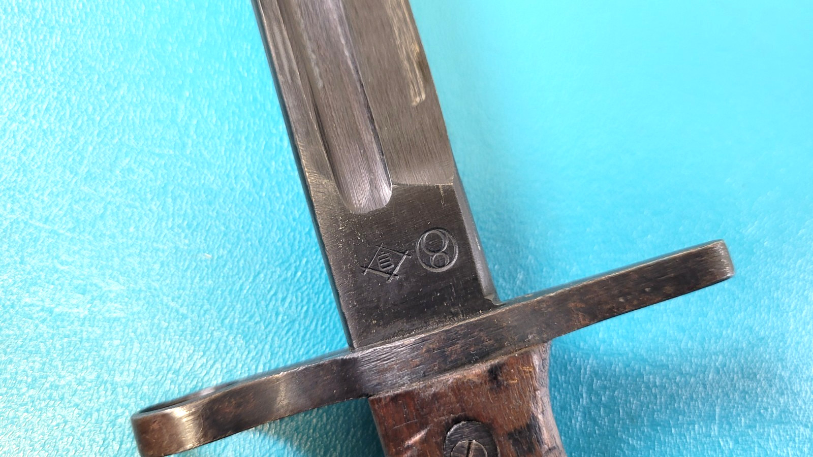 WWII Japanese Type 30 Rifle Bayonet TALW Arsenal Low S/N# + Scabbard TR843