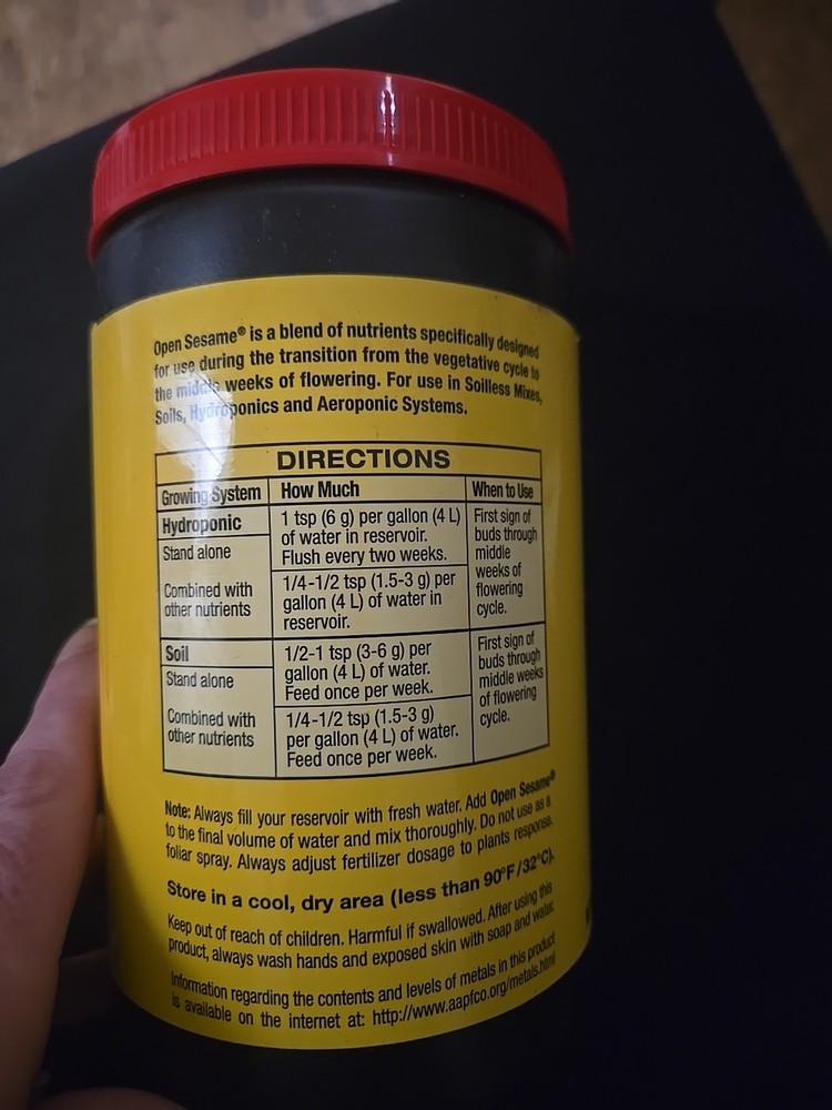 Fox Farm Open Sesame 2lb