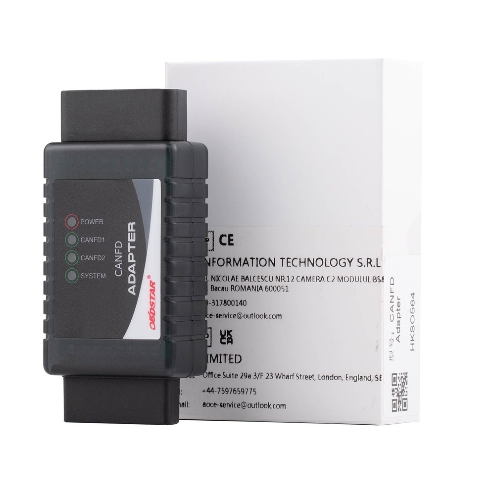 OBDSTAR CANFD CAN-FD Adapter work for X300 DP Plus /Pro4 /P50