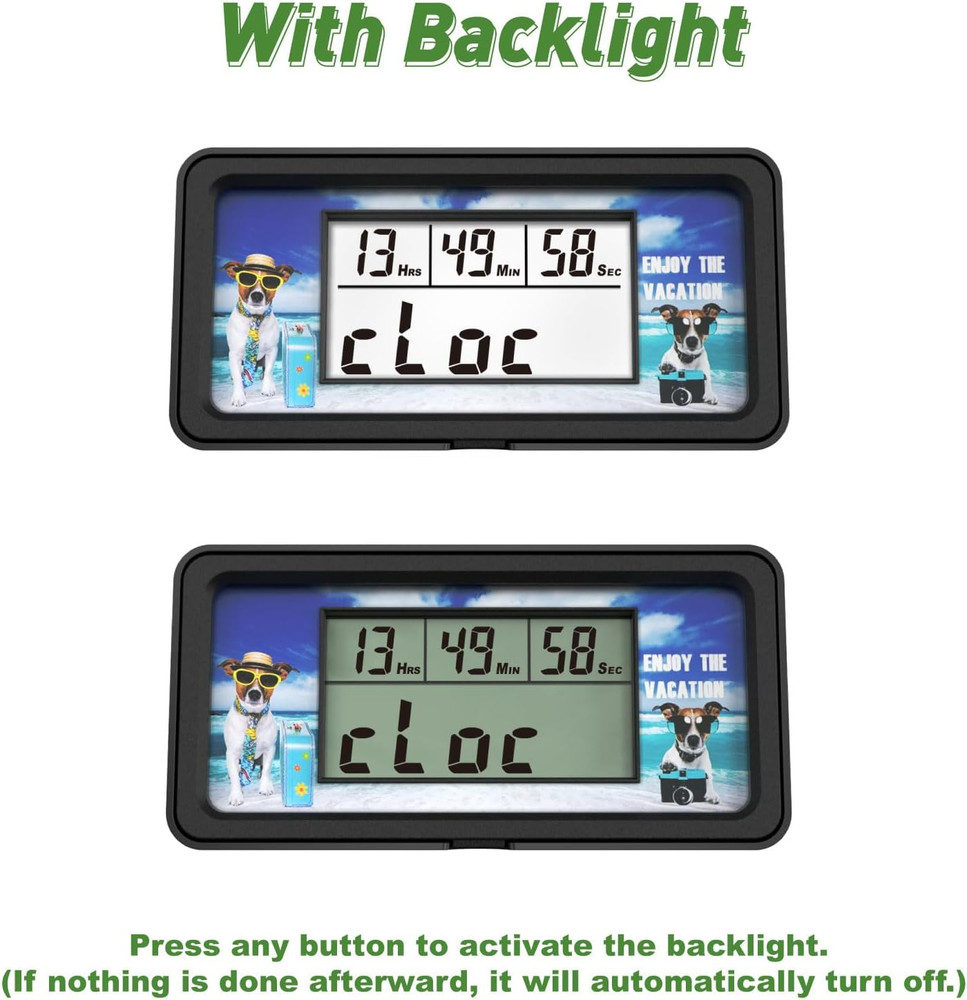 9999 Days Digital Countdown Days Timer Count down Days Timer with 10 Paper Cards