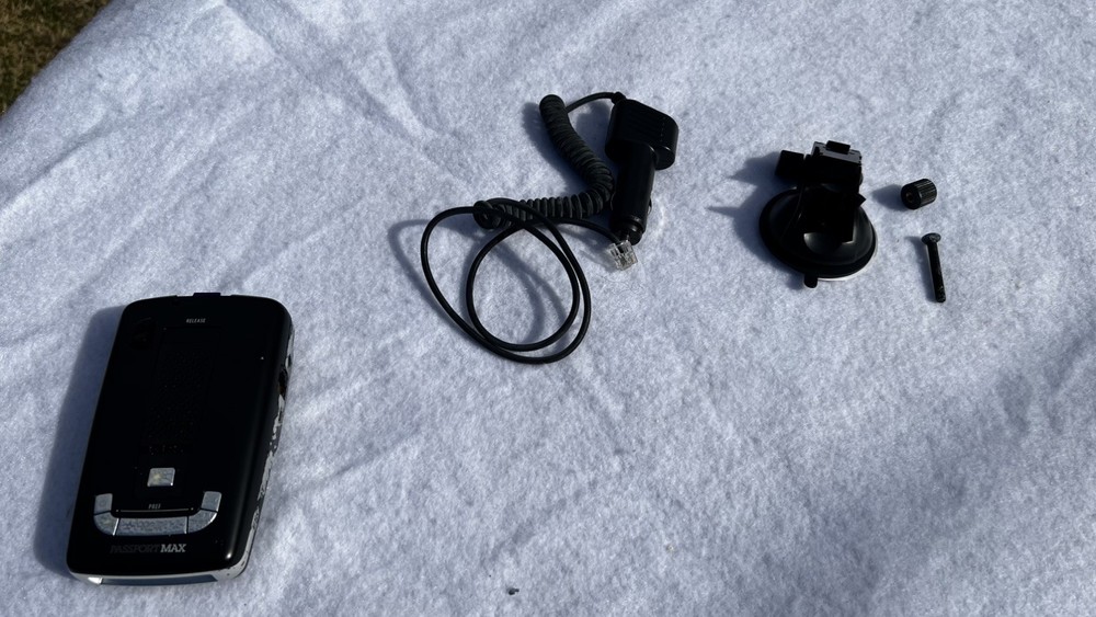 Escort Passport MAX Radar Detector GPS Bluetooth *Working*