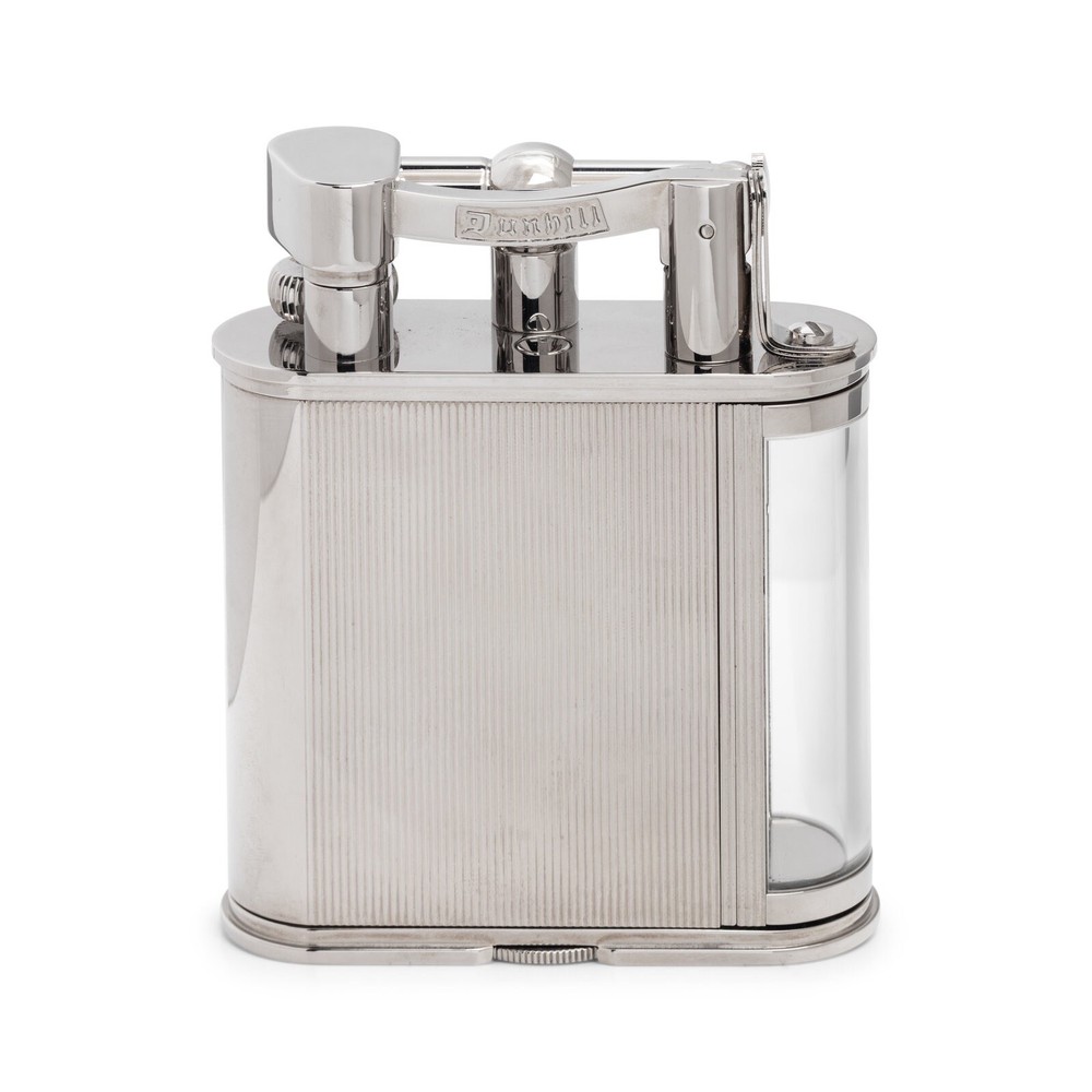 Vintage Dunhill Lighter With Clock