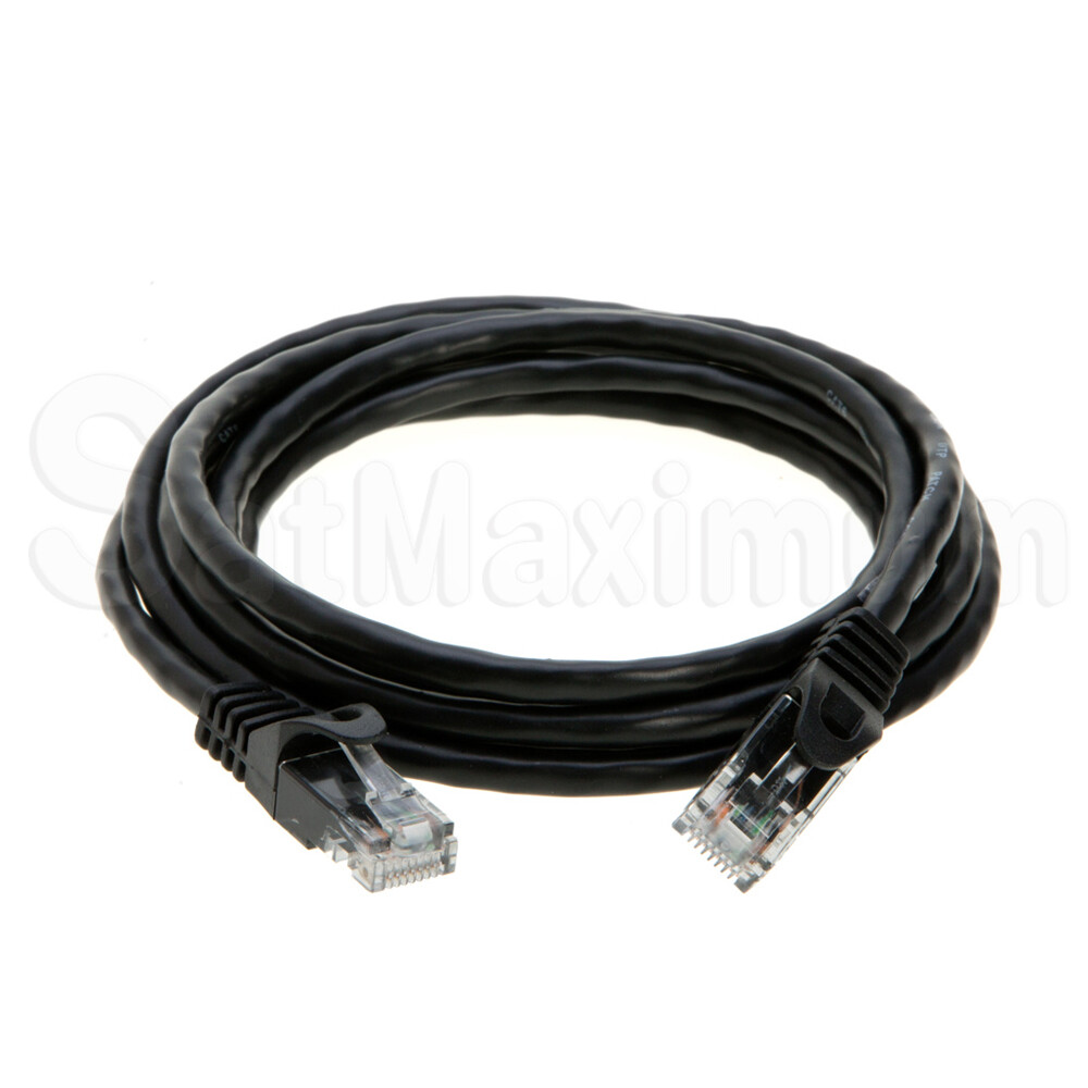 CAT5 Patch Cable Cat 5 Ethernet Cord for Router Internet Network Modem Wire Lot