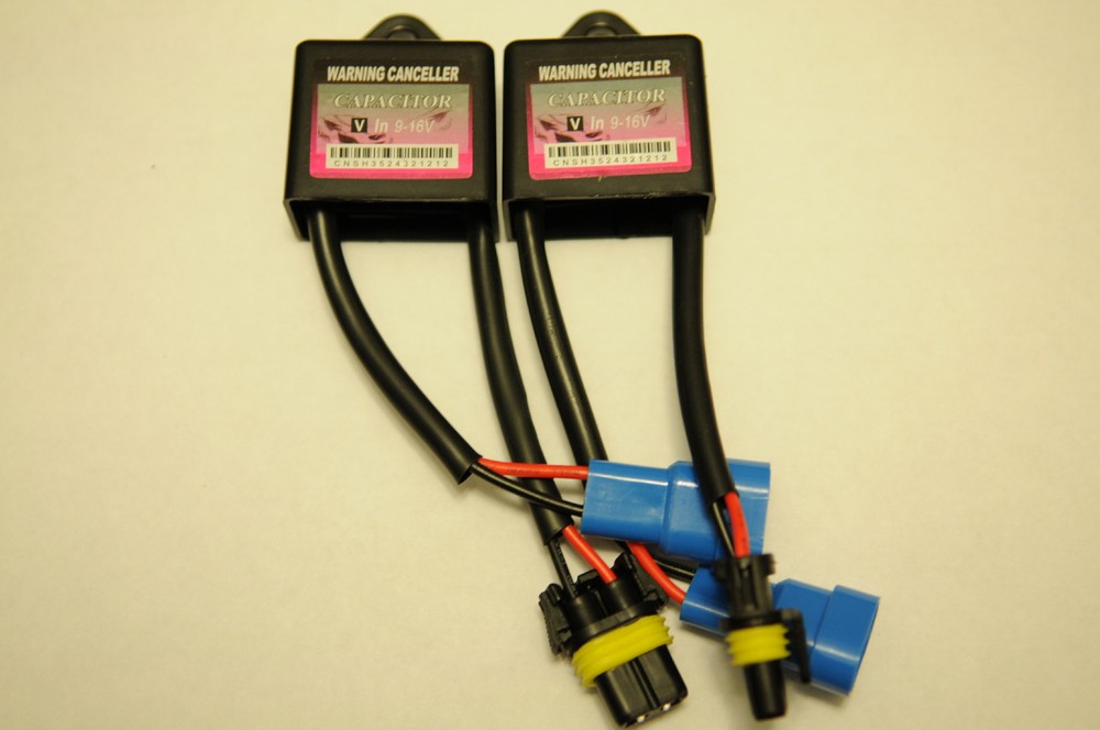 HID ERROR WARNING CANCELLOR CAPACITOR XENON KIT SHUT-OFF DECODER BMW JEEP VW GMC
